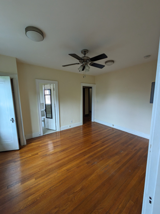 Living Room - Available now! Cute studio right on Chestnut Hill Ave, shuttle picks up out front! Apartments