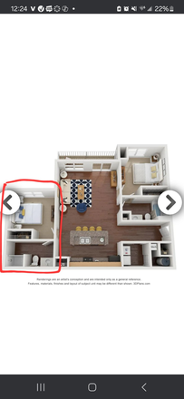 Sorry if it's blurry, if you text I can give info way better - Smiths Landing 1 room/ 1 bath