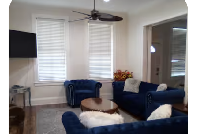Living Room - 🌟 Furnished Downtown Rooms Near UCR and RCC - WALK TO MISSION INN!  – All Utilities Included! 🎓🏡 House