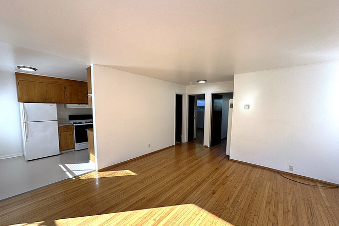 View of the apartment taken from the front door - OPEN HOUSE SAT  March 15 Spacious 2BD/1BA 1-2 PM