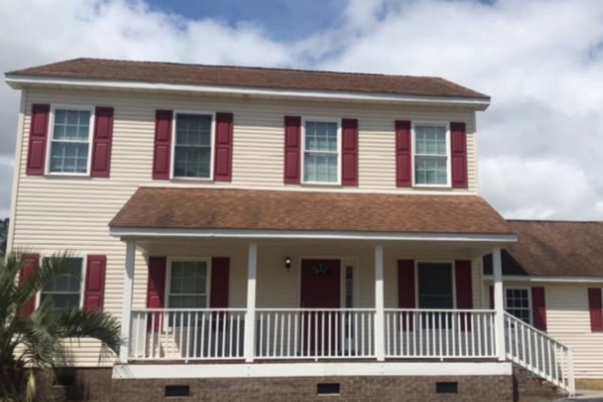 Outside of house - House near campus