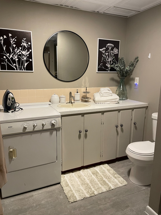 bathroom - 1 bedroom private apartment for Rent fully furnished 1625.00