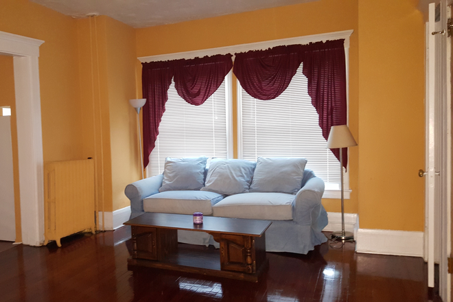 Livingroom - 1 Bedroom Apartment # 06, Furnished with Wi-Fi & Heat Included