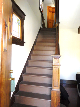 Stairway to second floor - Three blocks from Xavier Campus - 4 Beds 2.5 baths House