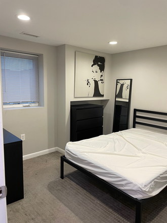 Furnished Bedroom - Furnished bedroom with semi private bathroom