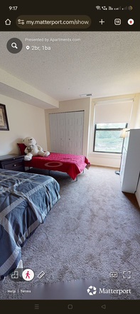 this is a model bedroom view given on the website, the actual one can be given on contacting. There is no difference - Brandywine Apartments/Sublet available