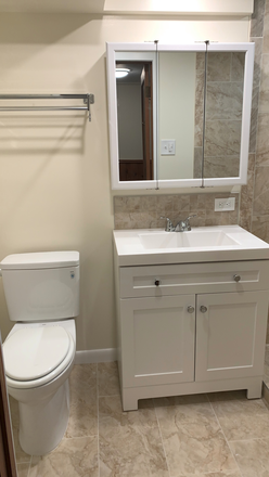 Downstairs bathroom - 5 Bedroom house one block from Denver University!