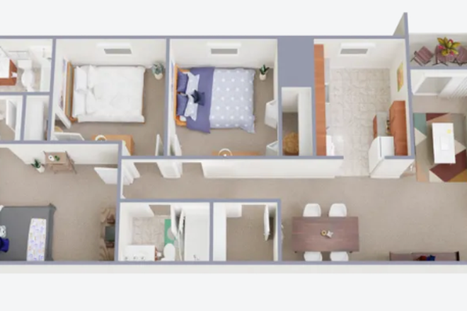 Floorplan - Foxridge Apartments