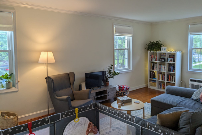 Living Room - 2 Bedroom, Spacious 1071 SqFT, Parking Condo