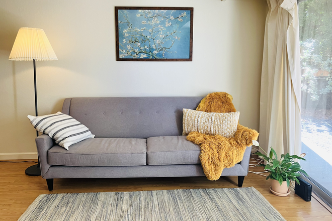 Living Room - Summer+Fall sublet in a 2b-1bath apartment in North Berkeley