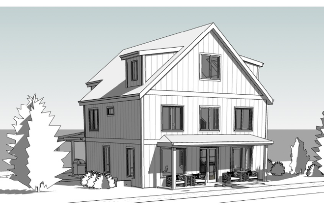 front elevation - 844 19th st House