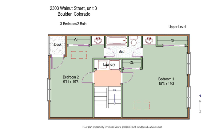 #3 - 2303 Walnut St. (3BR/2BA) Apartments
