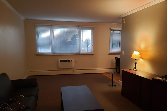 Living Area - Amazing Location -- Mostly Furnished Studio in Secure West Wash Park Bldg Condo