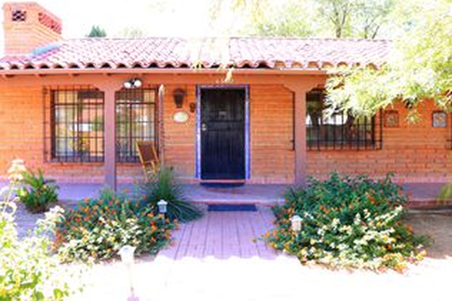 Front door - Beautiful home near campus with great patio