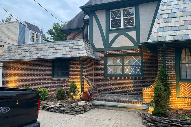 Desirable East Falls Block - Charming English Tudor style home in a great location. Brand New hardwood floors /high efficiency