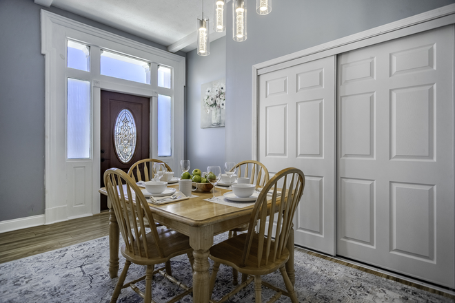Dining Area - Fully Furnished 1200 Sqft 2 beds/2baths 5 min drive from Purdue Duplex