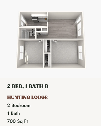 Floor plan - The Den Hunting Lodge