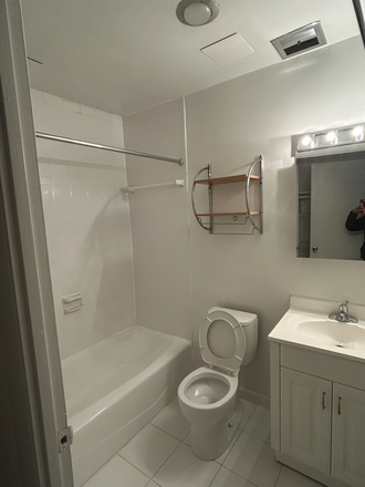 bathroom - Very nice recently renovated studio close to Georgetown campus. Quiet, well managed building. Apartments