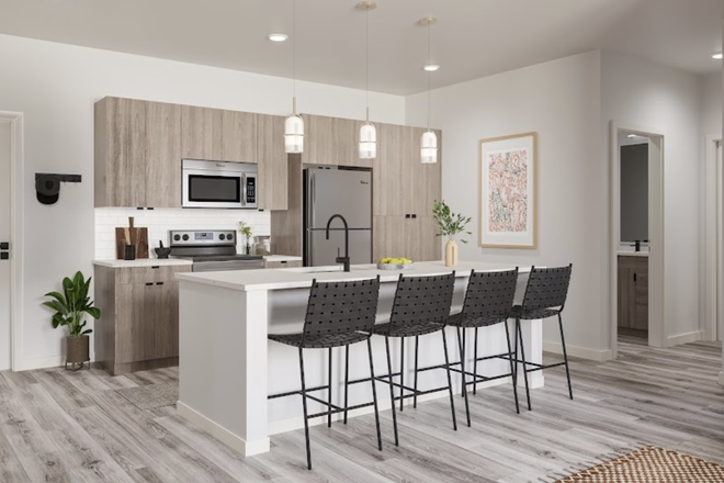 Kitchen - Verve Apartments