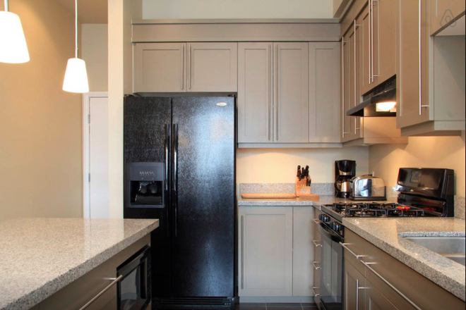 Fridge - Fully Furnished Downtown Condo