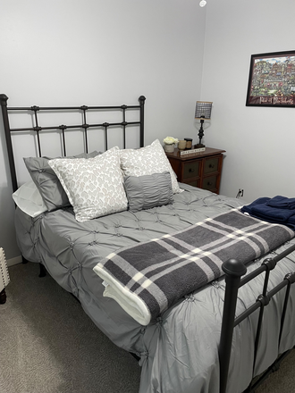 Bedroom 2 - Modern Hokie Haven- Partially Furnished - Utilities Included Townhome