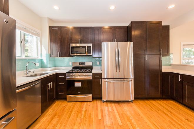 Kitchen - Renovated 6-Bed West Medford Single-Family — 5 Baths, Garage, Decks & Parking