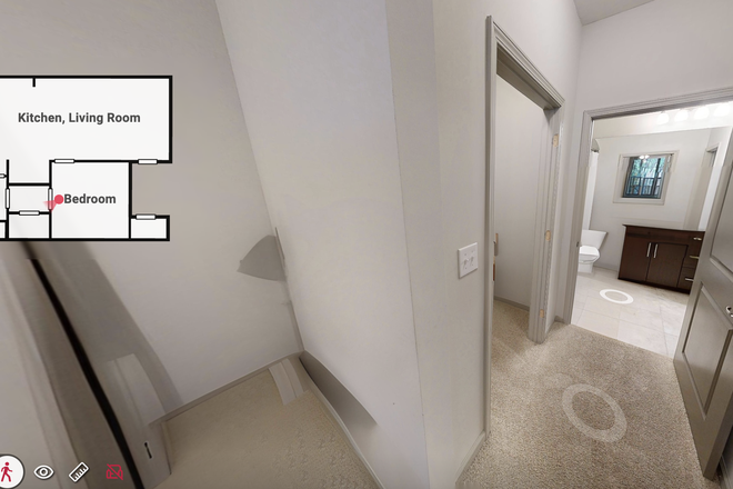 Closet, Bathroom - Spacious 1-Bed, Close to Campus Apartments