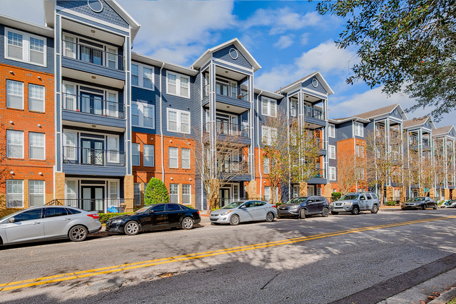 Outside street view - Lyons Corner Apartments
