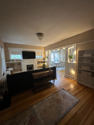 Living room - Summer Sublet! Parking, great hill location, AC!