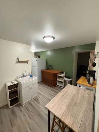 Main Entrance into Kitchenette - Quiet, Comfortable 1 Bedroom Apartment Available (30 min from UVA)