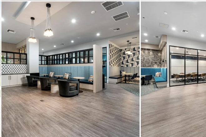 Downstairs / Work Area - The Standard at Coral Gables Apartments