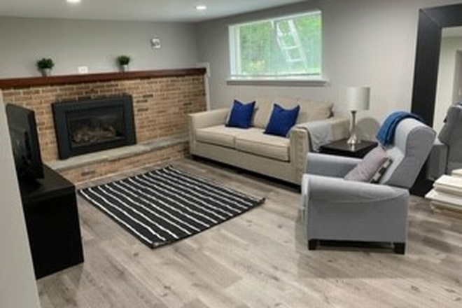 Living Room - WALK TO CAMPUS FROM THIS 2 BED, 1 BATH FULLY FURNISHED APARTMENT!