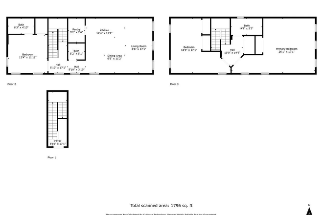 Floor plan - Camp Washington Stunning Renovation Duplex