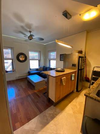 Living room from entry - 702 Mass Ave #6 Condo