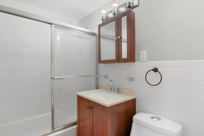 Bathroom - Brookline Studio, Close to Longwood Medical Area Apartments