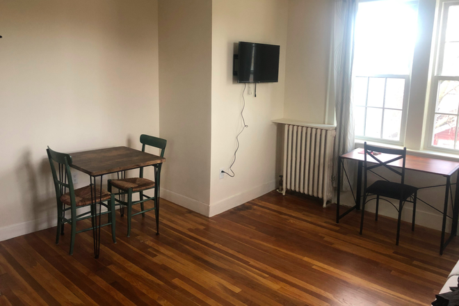 living room - Bright, newly renovated, top floor corner unit steps from Harvard and MIT Condo