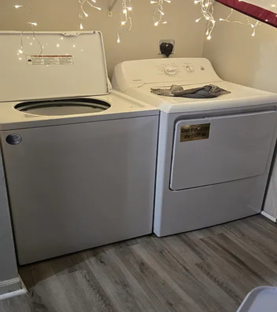 laundry room, for more pictures please contact me at 252-564-2024 - Boone High Country Rentals