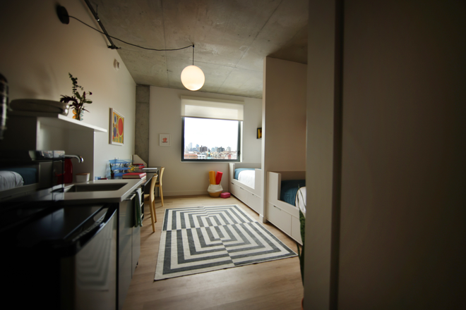 Dorm room - Bard NYC Dormitory