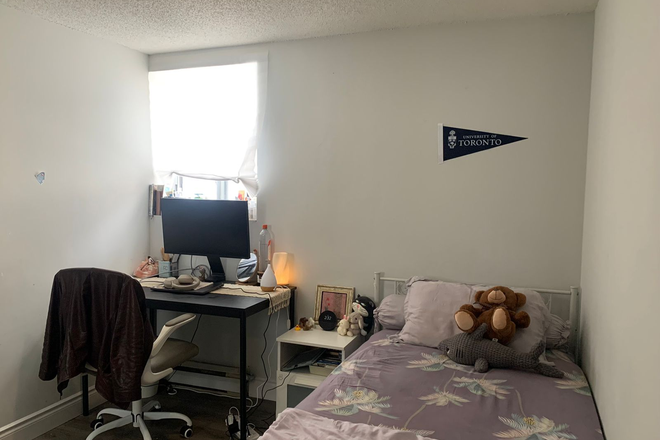 Bedroom - 1 Furnished Bedroom in Newly Renovated Unit 10 minute walk from UofT!