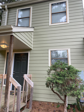 Outside Front Entrance - Roomate for 2 Bed 1.5 Bath Carrboro Townhome End Unit