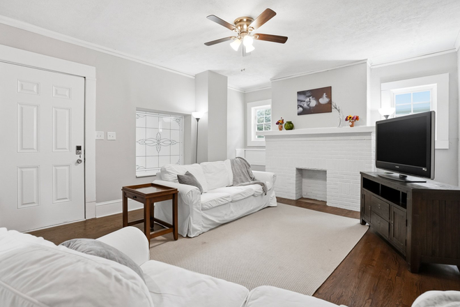 Living Room - One bedroom in a 4-bed student home. All utilities and internet included.