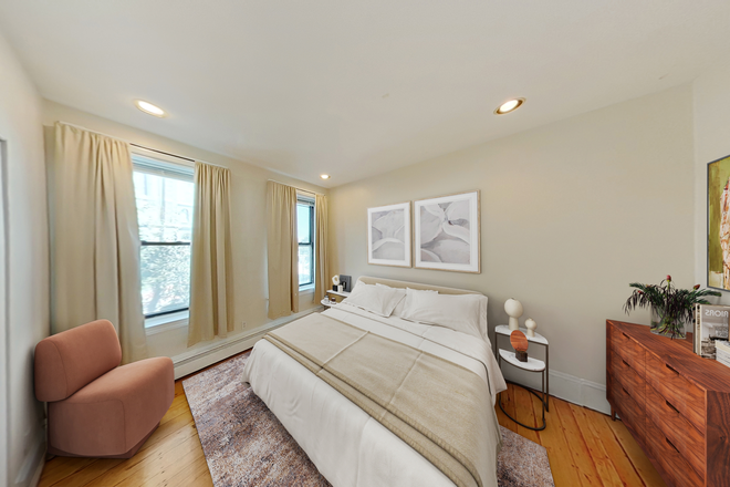 Bedroom - Tremont St  2 Bed Mission Hill Apartments