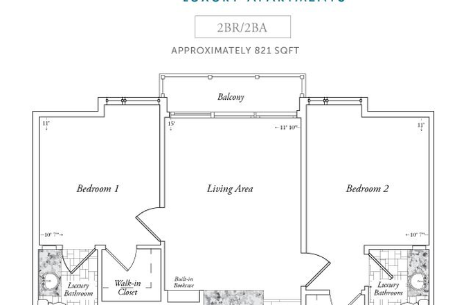 Entire Floorplan - Cascades Apartments