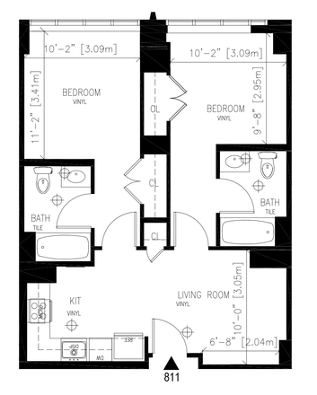 layout - Harvard at Trilogy Apartments