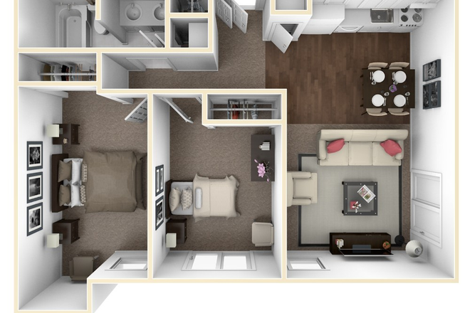 Floorplan - Riverside Apartments