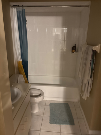 Bathroom - Spyglass Apartments one bed one bath