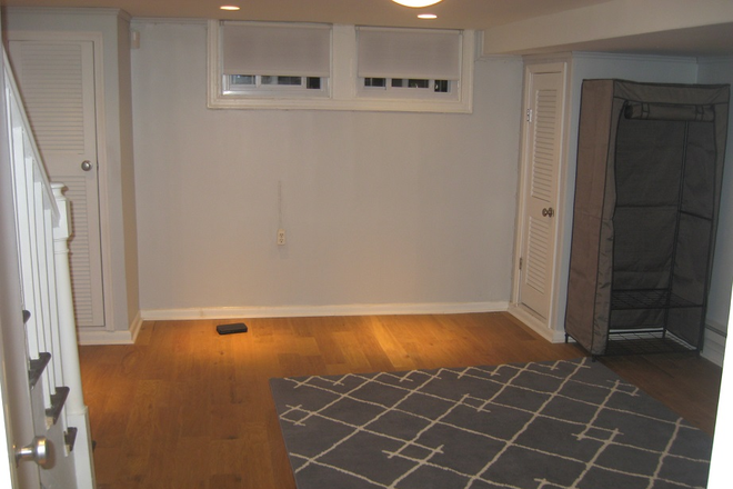 Bedroom Pic2 - Lower Studio apartment in a quiet neighborhood near metro/transportation.