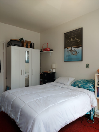 Bedroom (queen sized bed) - Summer rent-stabilized sublet (Williamsburg/Bushwick) close to L train (not far from J, M train Apartments