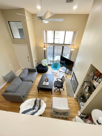 Living Room - AVAIL 9/1! Luxury Condos in Allston. W/D in unit. Closed to MBTA/Bus Routes. NO FEE & NO SEC