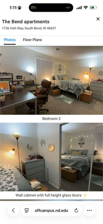 Bedroom 2 - 2 Rooms for Rent